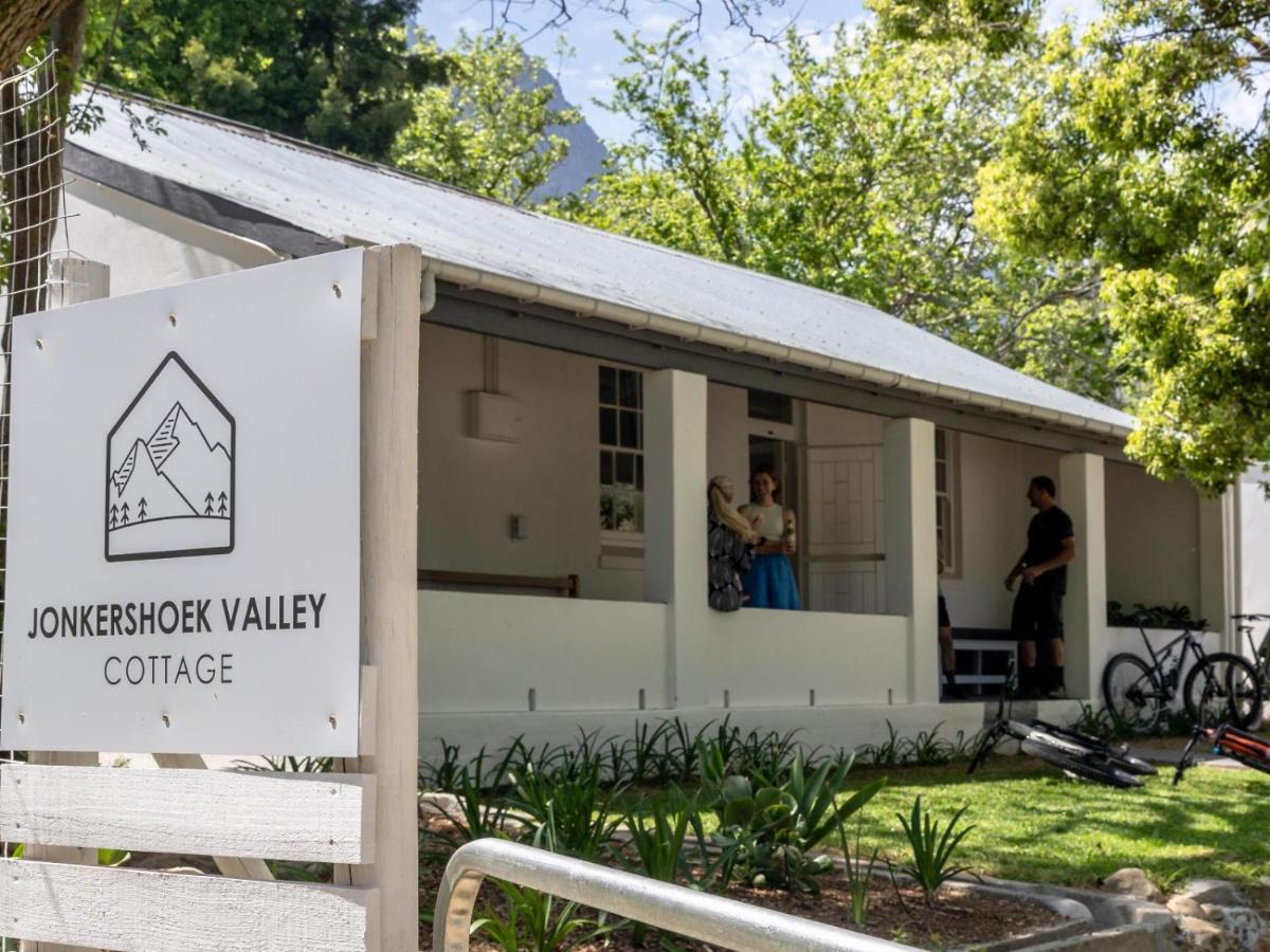 Jonkershoek Valley Cottage Stellenbosch Eksteriør billede